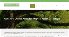 Desktop Screenshot of greenefinancial.net